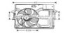 AVA QUALITY COOLING FD7519 Fan, radiator